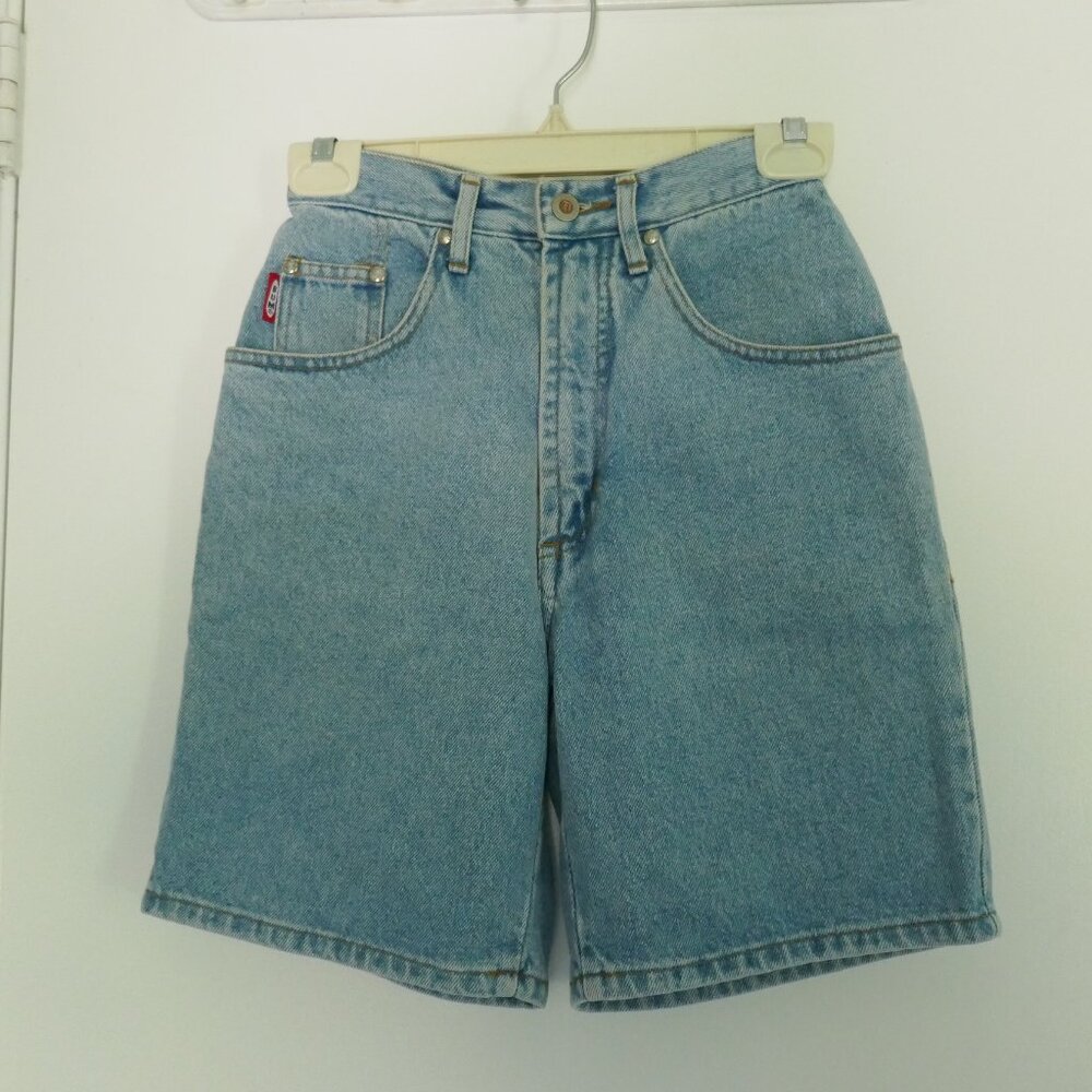 vintage '90's BUM Equipment womens jorts jean shorts bermuda shorts size 3